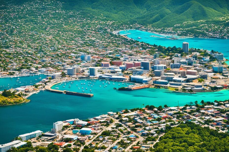 Is Kingston Jamaica in South America