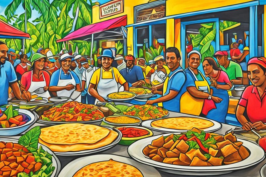is roti a jamaican food