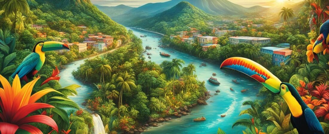 How Far Is Brazil From Kingston Jamaica?