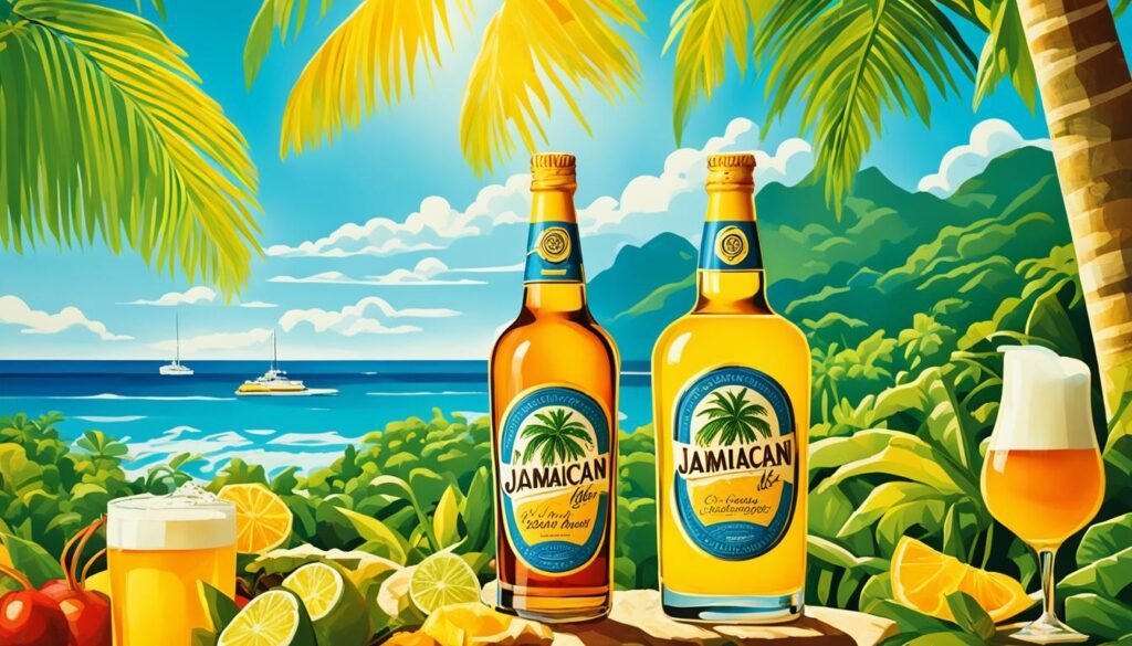 Jamaican Rum and Beer