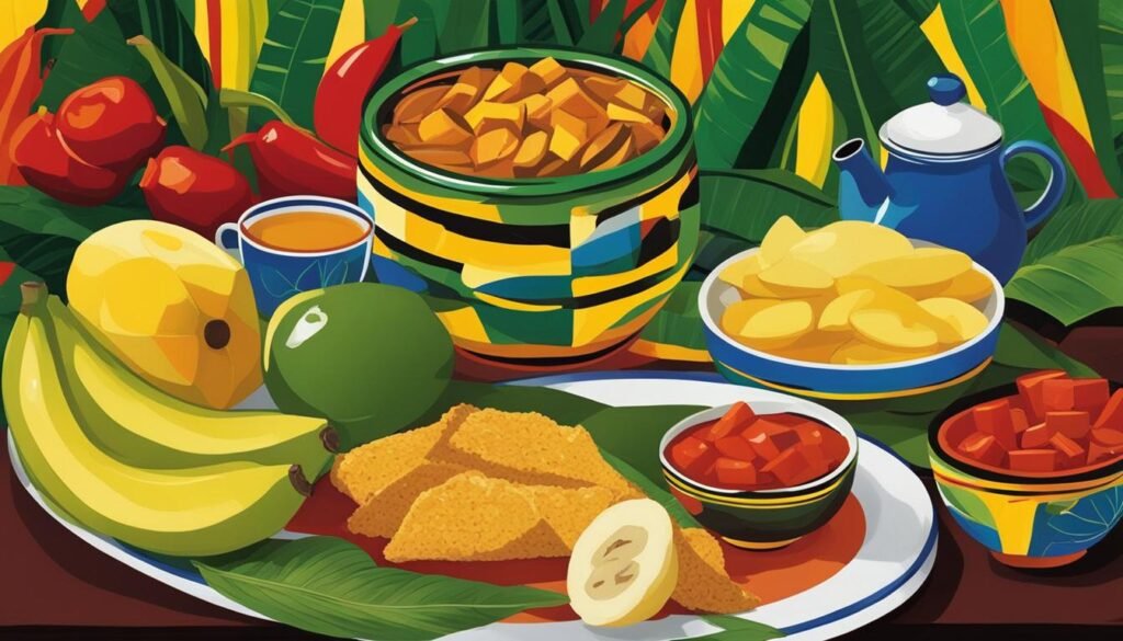 Jamaican breakfast