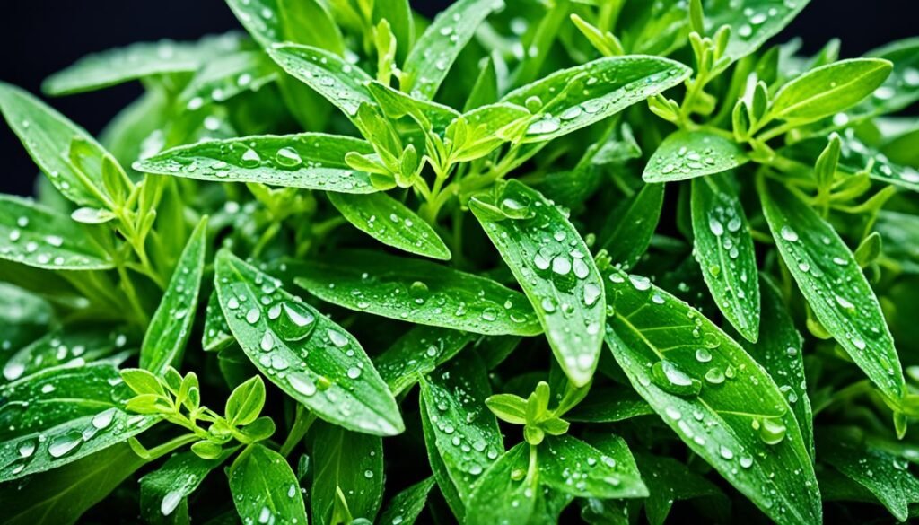 Jamaican escallion and thyme