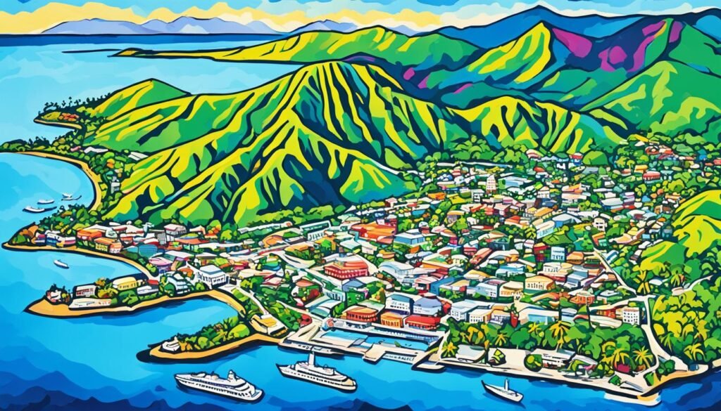 Map of Kingston Jamaica