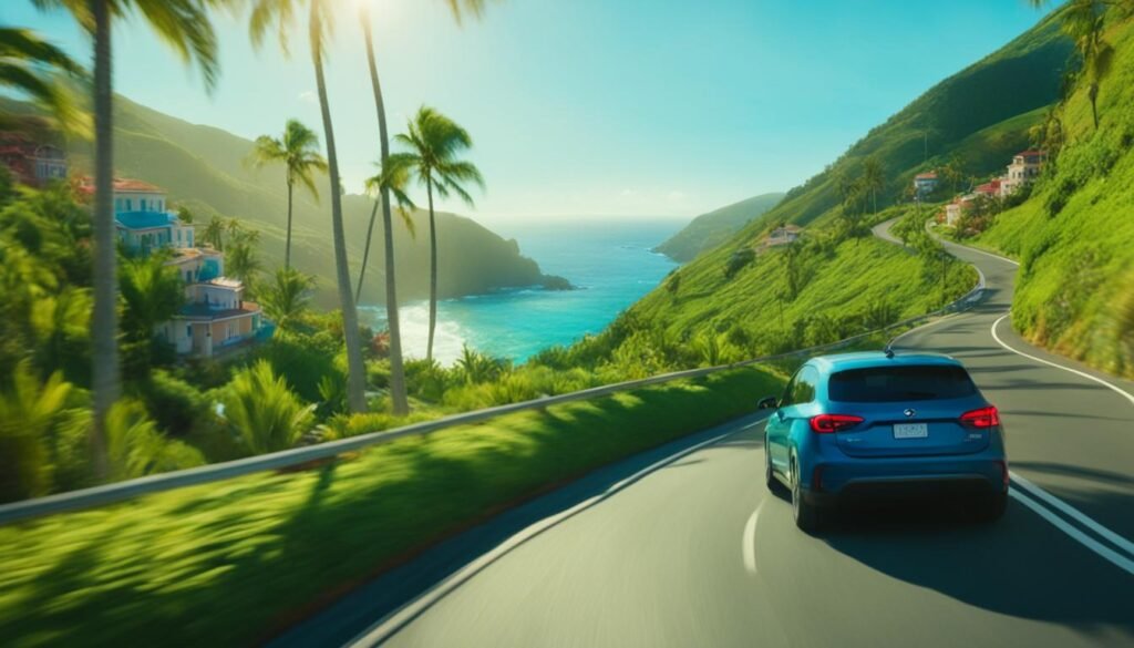 driving route from Miami to Kingston