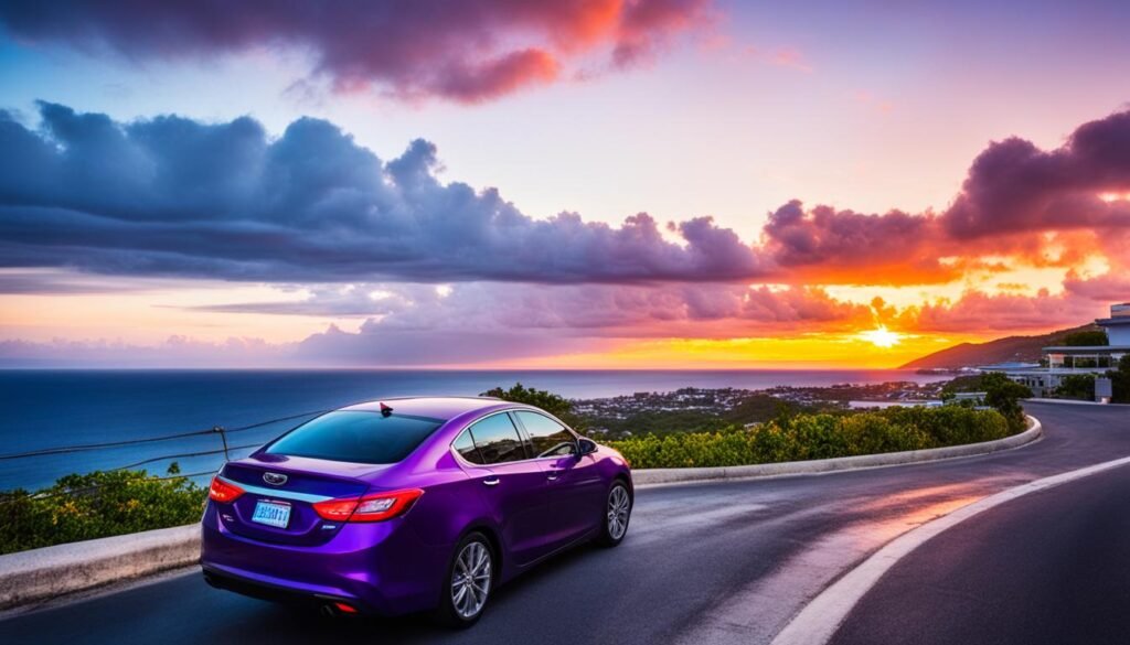 renting a car with automatic transmission in Montego Bay