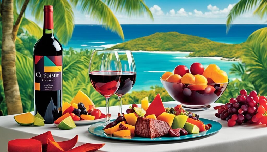 wine for bold caribbean flavors