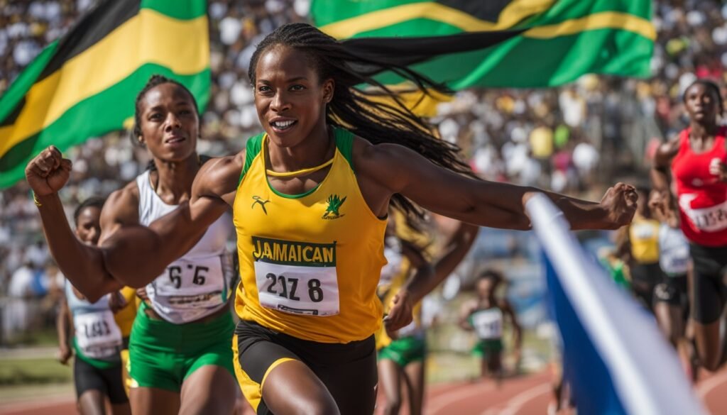 up-and-coming Jamaican athletes